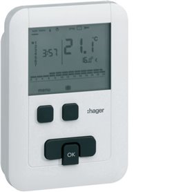 Termostato digital programable HAGER EK570 eco