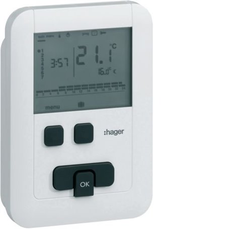 Termostato digital programable HAGER EK570 eco