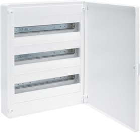 Cuadro electrico superficie HAGER GOLF VS318PE con puerta opaca