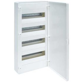 Cuadro electrico superficie HAGER GOLF VS412PE con puerta opaca