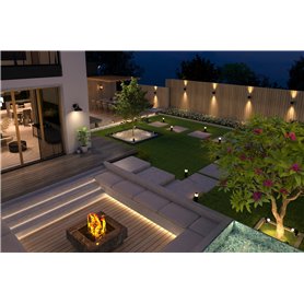 Aplique jardin CALEX 2x4w RGB CCT Smart Home Outdoor 5401000500