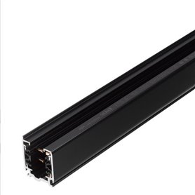 Carril 1Mt trifasico  Indeluz Track  B28A-X33X2B-02 Negro