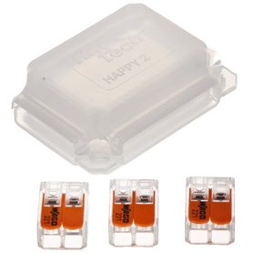 Caja estanca de conexiones Raytech HAPPYJOINT6 59x39x24 para 3 conectores 2x4mm2