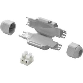 Mini torpedo aislante IP68 Littel Joint L con gel Raytech BARNEY 75X28X19