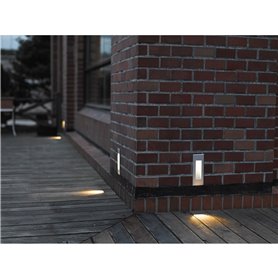 Bañador empotrable Jardin DOPO Dambel Led 543A-L0103A-04 Antracita