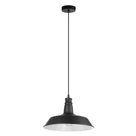 Lampara suspendida Exo Lighting Antiq 585A-G05X1A-02 Negro