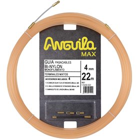 Guia Pasacables Anguila 15240022 4mm 22mt Nylon Terminales Mixtos