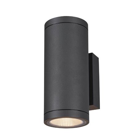 Luminaria Led superficie pared SLV ENOLA ROUND UP/DOWN L 1003441 Antracita 