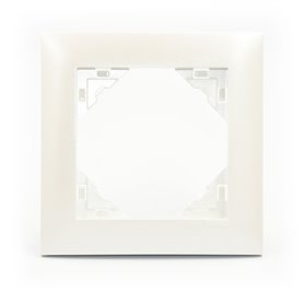 Marco Aquarella 1 elemento Efapel 90910 TGE Hielo serie Logus 90