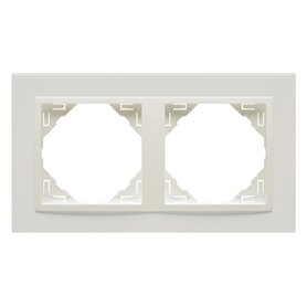 Marco Animato 2 elementos Efapel 90920 TEE Hielo/Hielo serie Logus 90