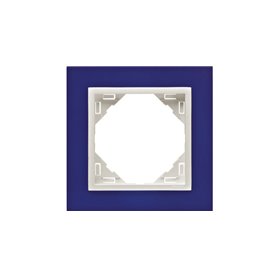 Marco Animato 1 elemento Efapel 90910 TZG Azul/ Hielo serie Logus 90