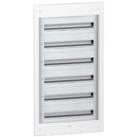 Cuadro metálico Pragma 24 empotrable 6 filas 144 módulos Schneider Electric PRA13836