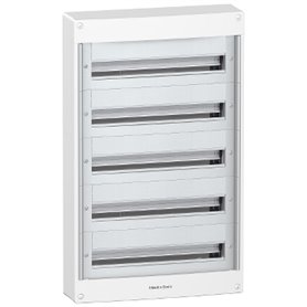 Cuadro metálico Pragma 24 superficie 5 filas 120 módulos Schneider Electric PRA13815