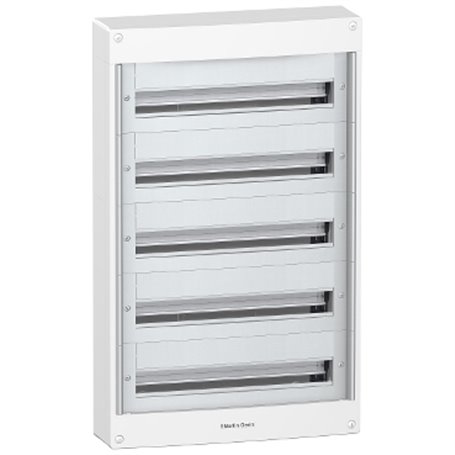 Cuadro metálico Pragma 24 superficie 5 filas 120 módulos Schneider Electric PRA13815