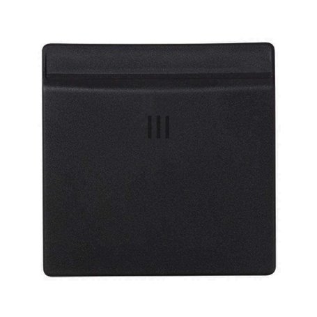 Tapa con visor para interruptor de tarjeta  Simon 82 Concept 8200078-098 Negro Mate