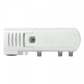 Amplificador de vivienda “F” 2 salidas VHF/UHF TELEVES 553241