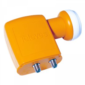 LNB offset Twin 2 salidas: Ha/Va/Hb/Vb - TELEVES 747802