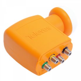 LNB offset Quattro 4 salidas: Ha/Va/Hb/Vb - TELEVES 747701