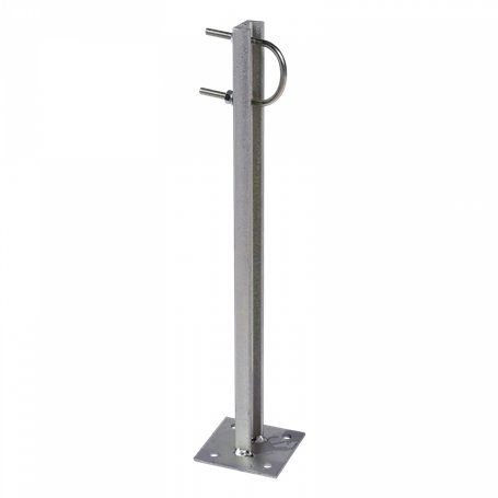 Soporte recto con perfil en "U", 500mm Zinc + RPR - TELEVES 2404