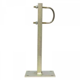 Soporte recto con perfil en "U", 300mm Zinc + RPR - TELEVES 240410