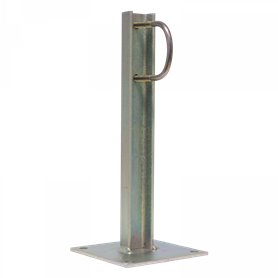 Soporte recto con perfil en "U", 300mm Zinc + RPR - TELEVES 240410