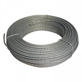 Cable de acero Ø 4mm Galvanizado (rollo 100 mts) - TELEVES 3034