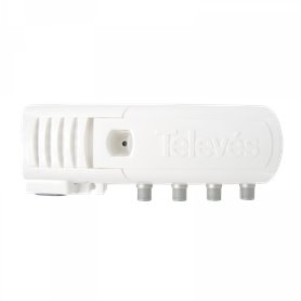 Amplificador de vivienda "F" 3 salidas (2+TV): VHF/UHF - LTE700 Ready - TELEVES 552220