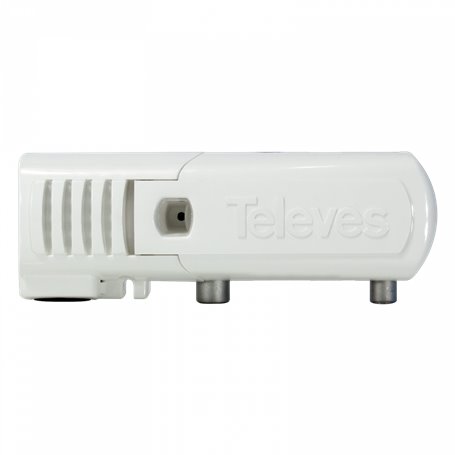 Amplificador de vivienda "CEI" 1 salida: VHF/UHF - LTE790 Ready - TELEVES 552740