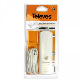 Amplificador de vivienda "CEI" 1 salida: VHF/UHF - LTE790 Ready - TELEVES 552740