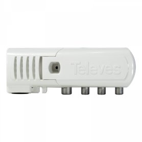 Amplificador de vivienda "CEI" 3 salidas (2+TV): VHF/UHF - LTE790 Ready - TELEVES 552840