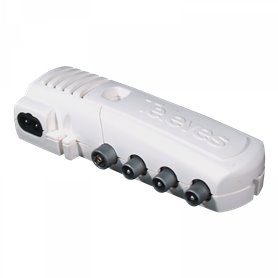 Amplificador de vivienda "CEI" 3 salidas (2+TV): VHF/UHF - LTE790 Ready - TELEVES 552840