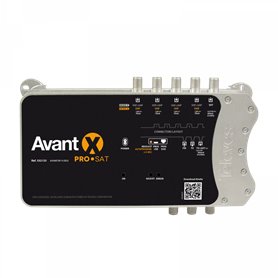 Central programable AVANT X Pro para terrestre y satélite 32 filtros digitales programables - TELEVES 532133
