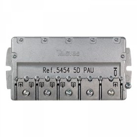 Repartidor con PAU, EasyF 5D 5...2400MHz 11/13dB - TELEVES 5454