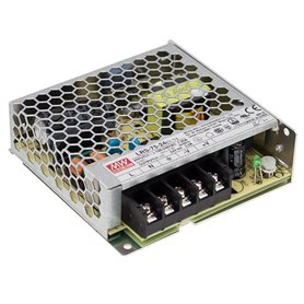 Fuente alimentacion 75W IP20 24V MEAN WELL LRS-75-24 