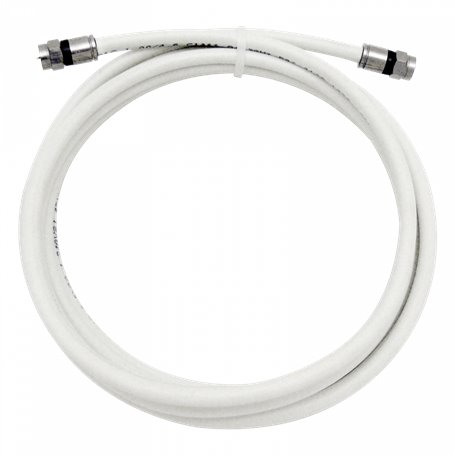 Prolongador coaxial 3 m clase A++ Conectores de compresión "F" - TELEVES 385101