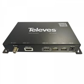 Encóder/Modulador HD - DVB-T Convierte señales HD en canales TDT, con paso HDMI - TELEVES 585301