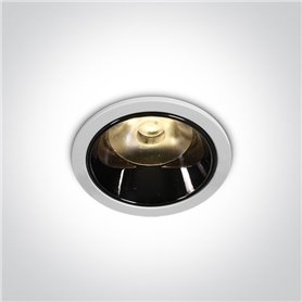 Empotrable de techo One Light 10106DC/W/W Blanco 6w 3000K 