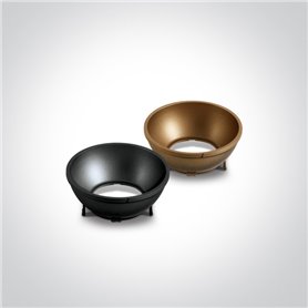 Empotrable de techo One Light 10107Z/B/W Negro 7w 3000K 