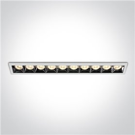 Empotrable Led de techo One Light 50006B/W/W Blanco 40w 3000K 