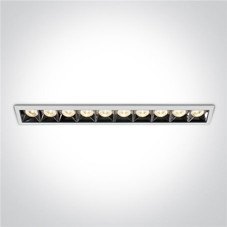 Empotrable Led de techo One Light 50006B/W/W Blanco 40w 3000K 