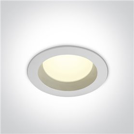 Empotrable de techo One Light 10113B/W/C Blanco 13w 4000K 