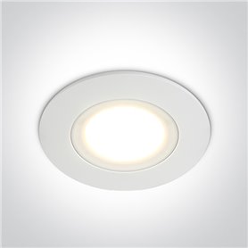 Empotrable de techo One Light 10106P/W/C Blanco 6w 4000K 