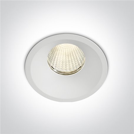 Empotrable de techo One Light 10112TP/W/C Blanco 12w 4000K