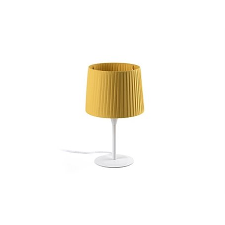 Lampara sobremesa Faro Barcelona SAMBA 64316-36 Blanco/Amarillo