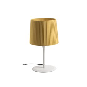 Lampara sobremesa Faro Barcelona SAMBA M 64310-39 Blanco/Amarillo