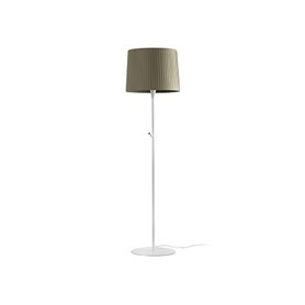 Lampara pie de salon Faro Barcelona Samba 64312-43 Blanca/Verde