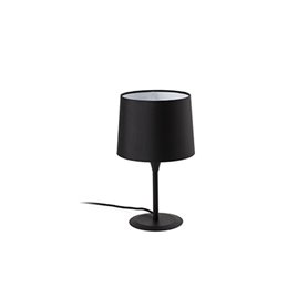 Lampara sobremesa Faro Barcelona Conga 64317-03 Negro/Negro