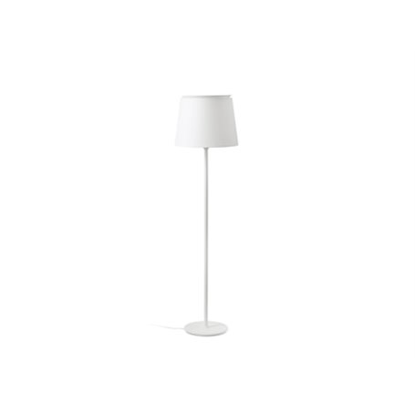 Lampara pie de salon Faro Barcelona Savoy 20306-85 Blanco/Blanco