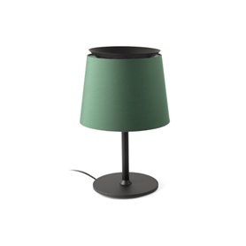 Lampara sobremesa Faro Barcelona Savoy 20305-84 Negro/Verde