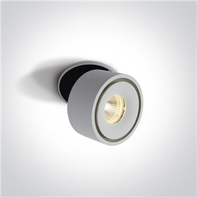 Empotrable Orientable de techo ONE LIGHT 11108LA/W/W Blanco 8w 3000K 